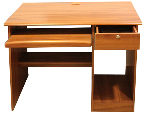 Computer Desk Png Transparent Picture - Wooden Computer Table Furniture (500x500), Png Download
