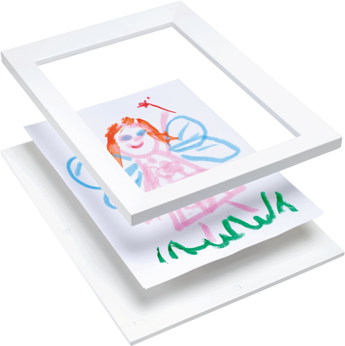 Magnetic 3d Art Frame - Gltc Magnetic 3d Art Frame - A4 (1440x1440), Png Download