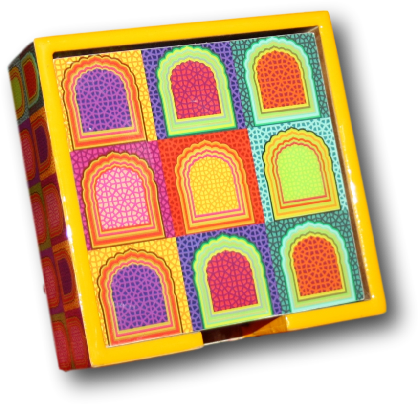 Colour Blast Coasters - Illustration (2048x1365), Png Download