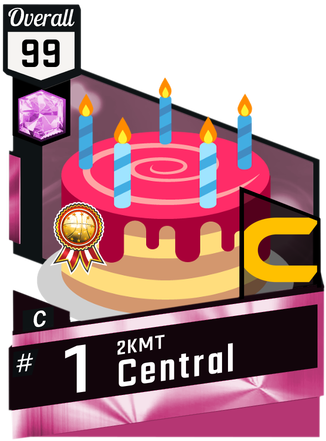 2kmtcentral 2nd Birthday Pinkdiamond Card - Pink Diamond Kevin Love (325x475), Png Download