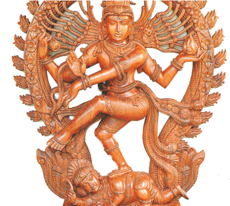 Wood Statues - Wood Carving (495x400), Png Download