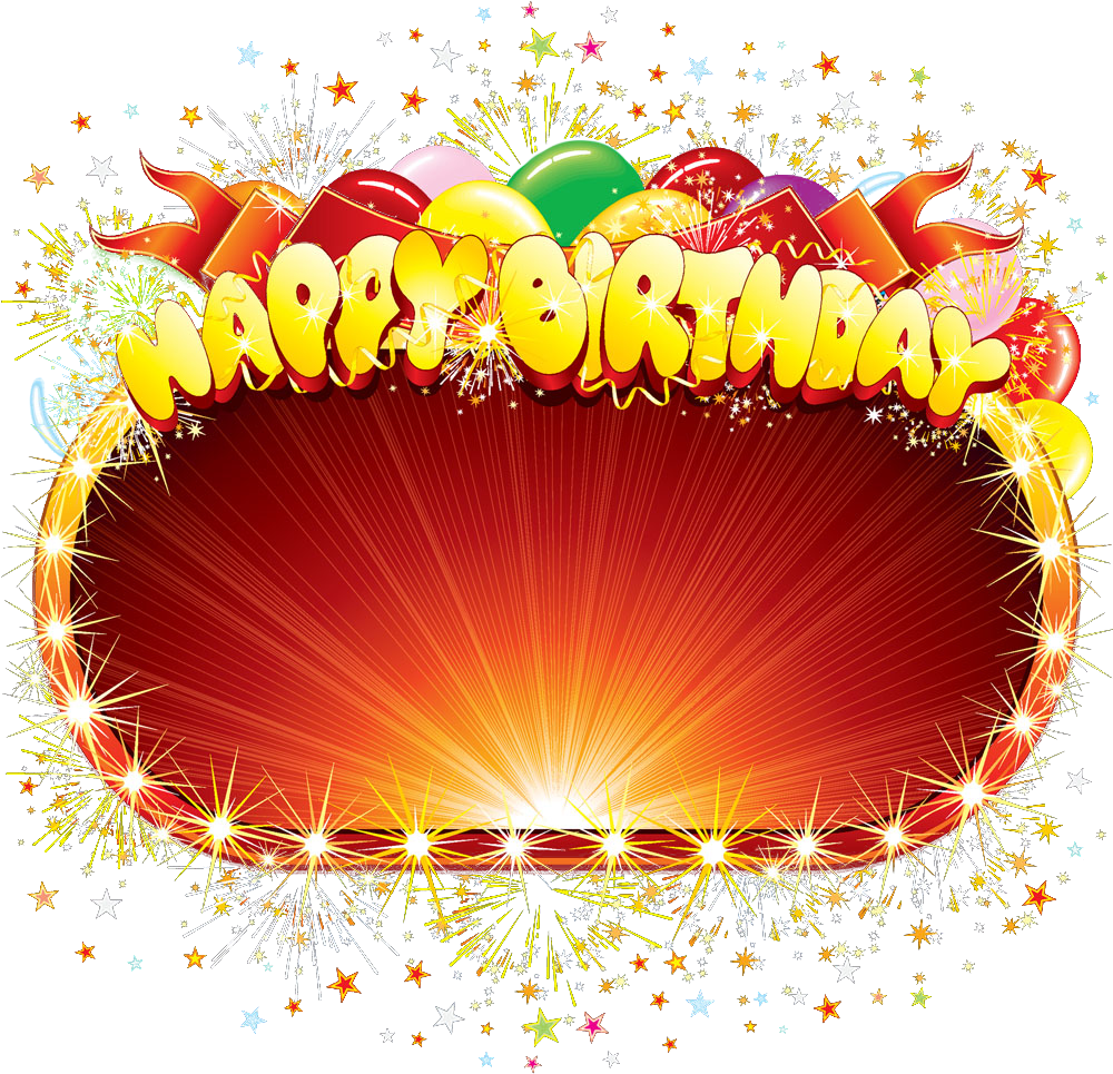Birthday Cake Happy Birthday To You Clip Art - Happy Birthday Background (1000x1000), Png Download