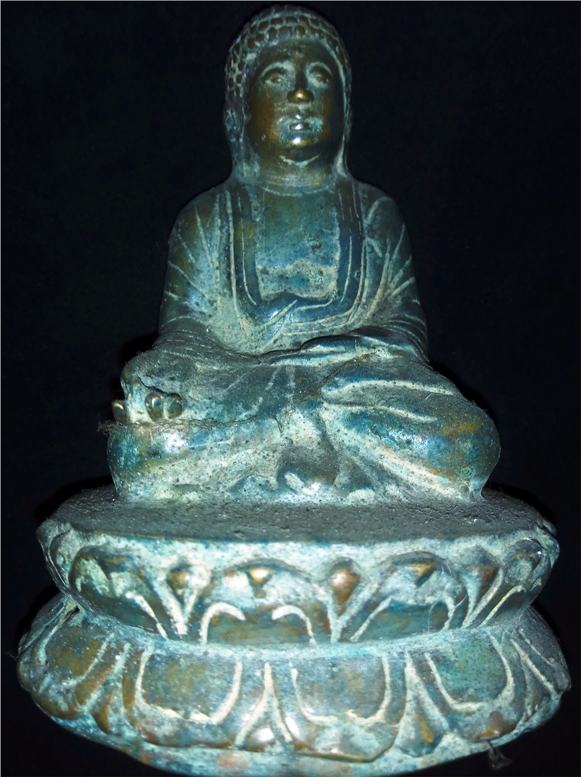 Buddha Meditation Bronze Brass Statue - Gautama Buddha (1600x1600), Png Download