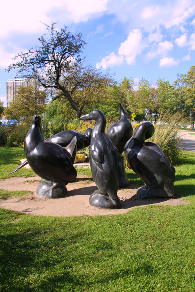 The Lost Bird Project By Todd Mcgrain - Statue (650x650), Png Download