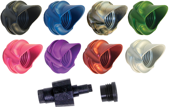 1/4`` Large Hooded Peep Housing 37 Degree - Speciality Archery Pro Series 45 Degree Hooded Peep (600x400), Png Download