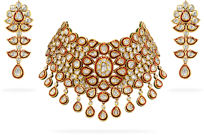 Bridal - Necklace - Png Format Jewellery Png (784x587), Png Download