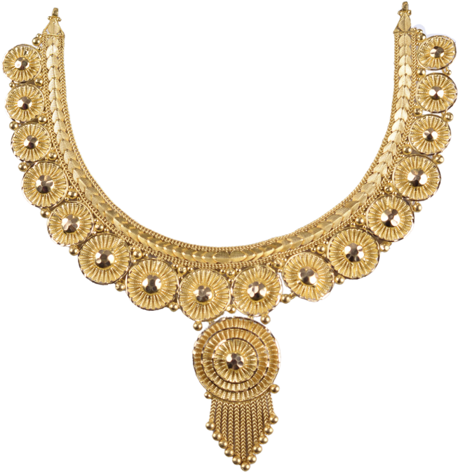 Collection Of Bridal Jewellery In Chungath - Necklace (678x700), Png Download