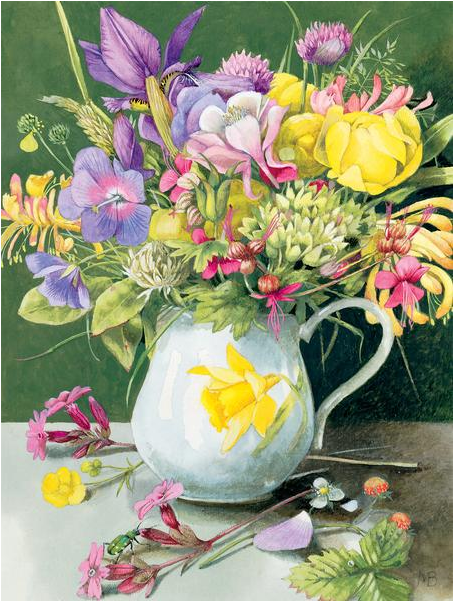 Floral Flair - Marjolein Bastin (640x640), Png Download