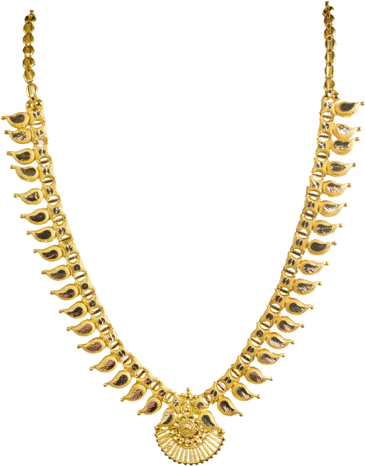 New Gold Necklace Designs Kerala 17 Neoteric Design - Cadena De Oro Animada (546x700), Png Download