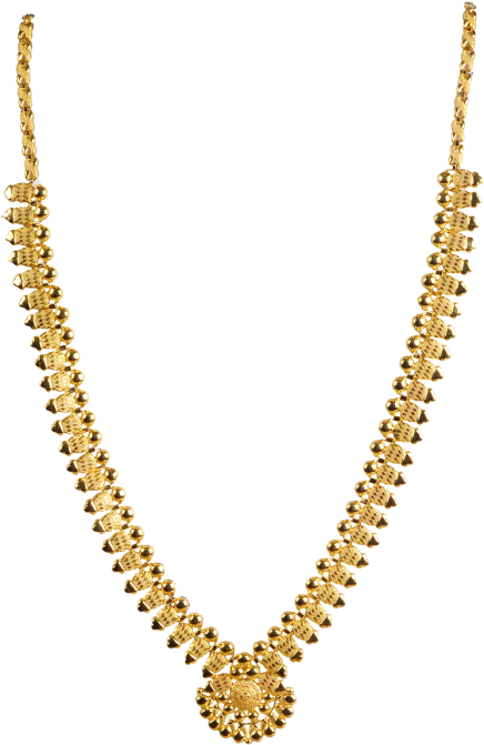 Gold Show Chain (481x700), Png Download