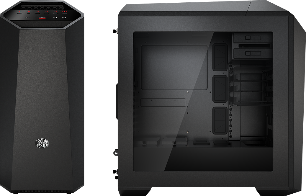 Cooler Master Mastercase Maker 5 Window (1037x664), Png Download