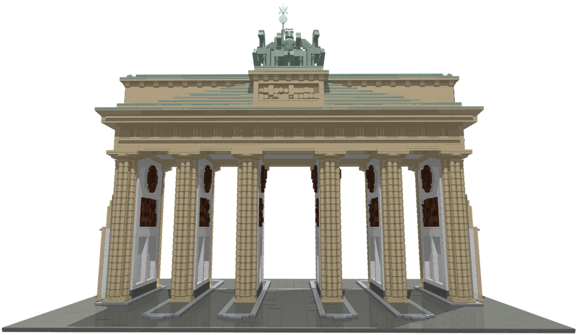 Lego Brandenburg Gate - Brandenburg Gate (1600x900), Png Download