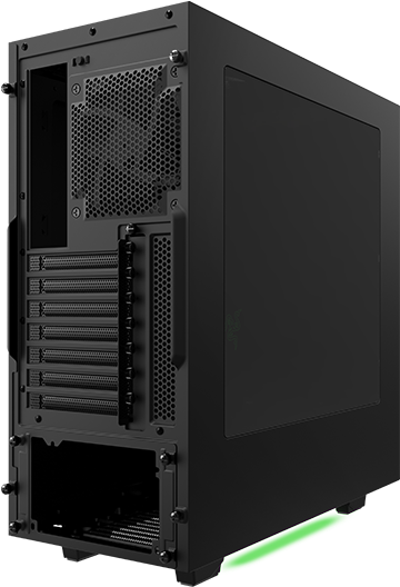Startstop - Nzxt S340 Midi-tower Black Computer Case Computer Cases (800x600), Png Download