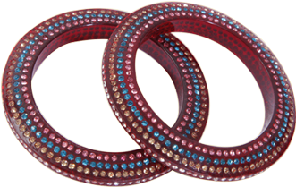 1 - Bangle (371x336), Png Download