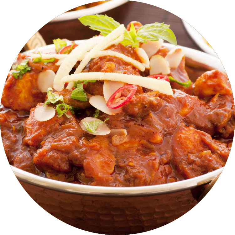 Kadai Chicken - Spicy Tangy Kadhai Chicken (750x750), Png Download