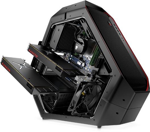 Cutting Edge - Alienware Area 51 Threadripper Edition (600x510), Png Download