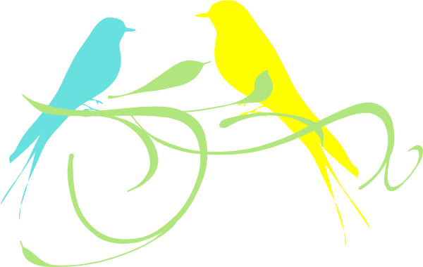 How To Set Use Love Birds Svg Vector (600x380), Png Download