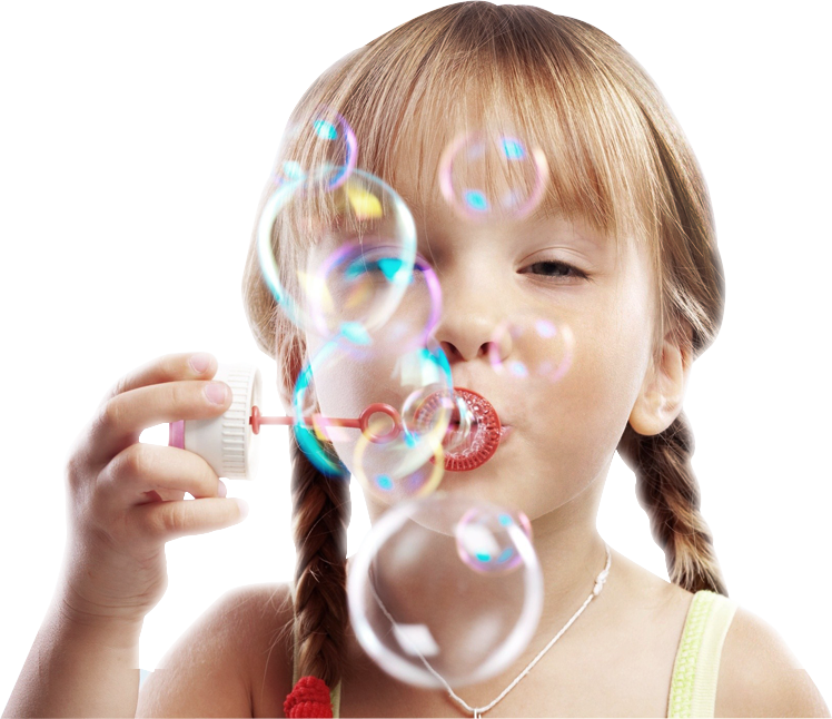 Bubbles - Children Bubble Png (748x646), Png Download