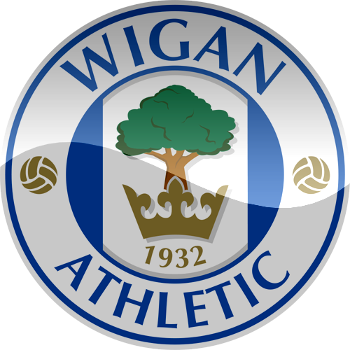 Wigan Athletic Badge 3d - Wigan Athletic F.c. (500x500), Png Download