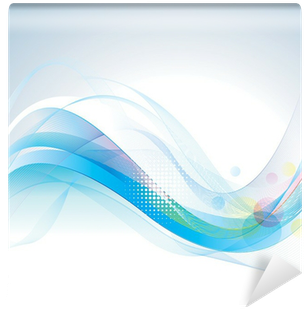 Abstract Smooth Lines Wave Background - Graphic Design (400x400), Png Download