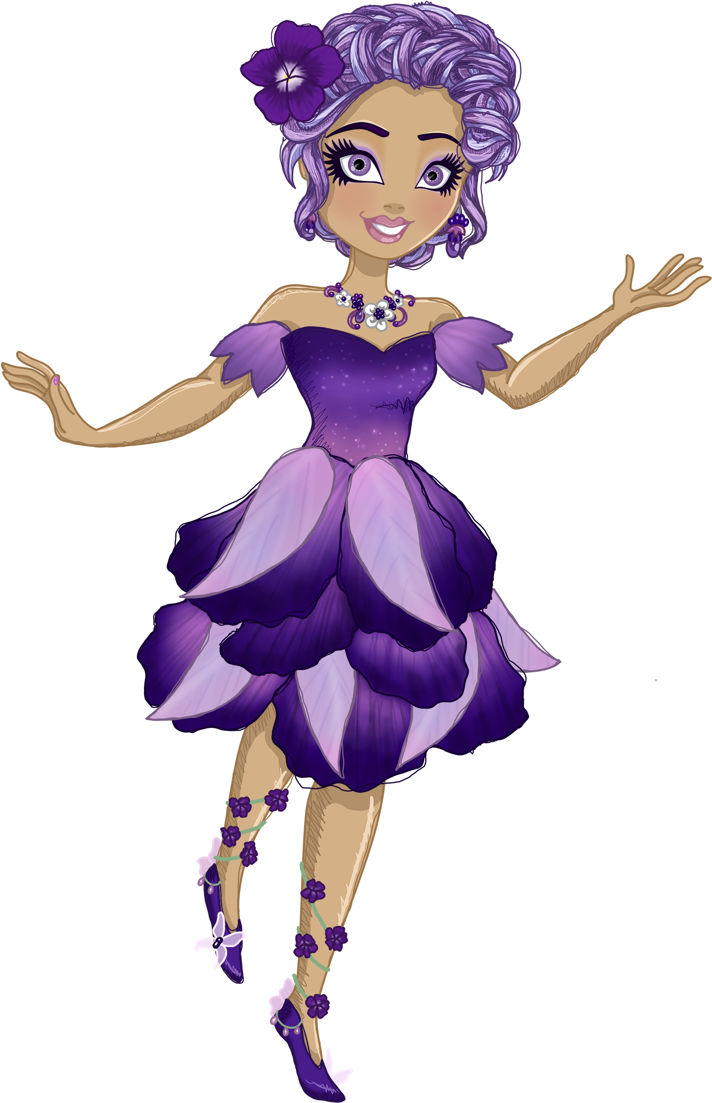 Lisera Le Fay Wave 2 No Background - Illustration (1500x2285), Png Download