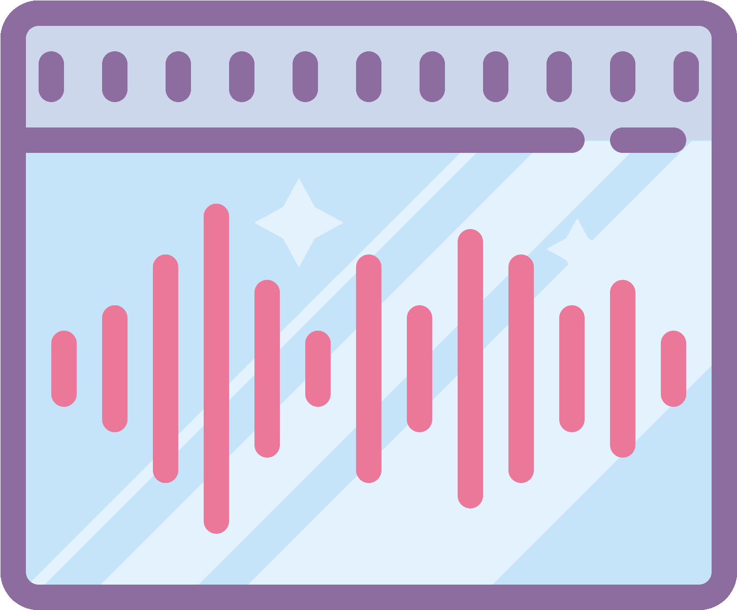 Sound Wave Vector Free Download - Sound (1600x1600), Png Download