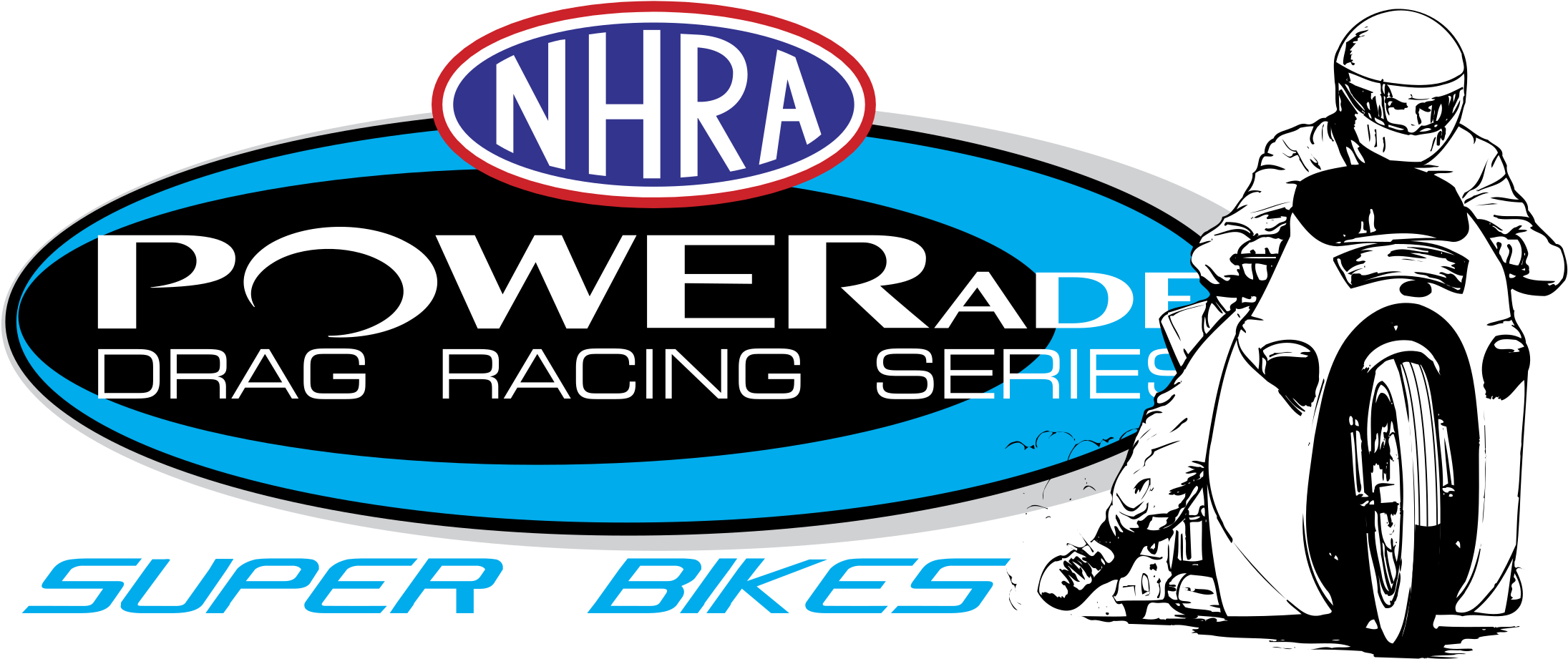 Nhra Powerade Super Bikes Logo Png Transparent - Nhra (2400x2400), Png Download
