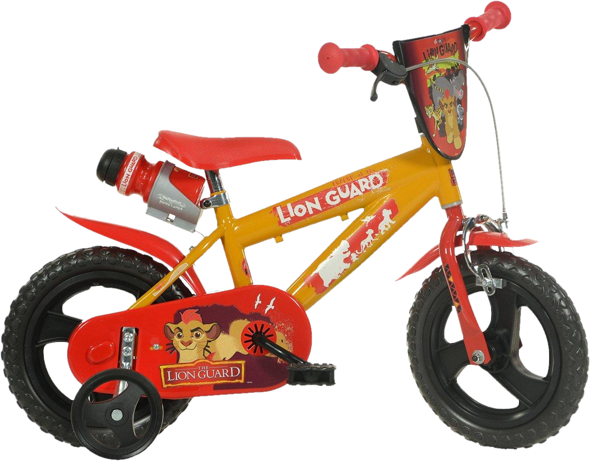 Lionguard Bicycle Uk - Very The Lion Guard 12inch Bicycle (1211x945), Png Download