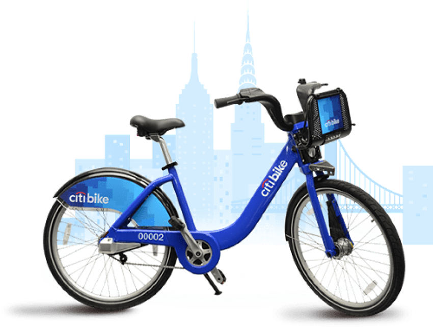 Citi Bike (500x377), Png Download