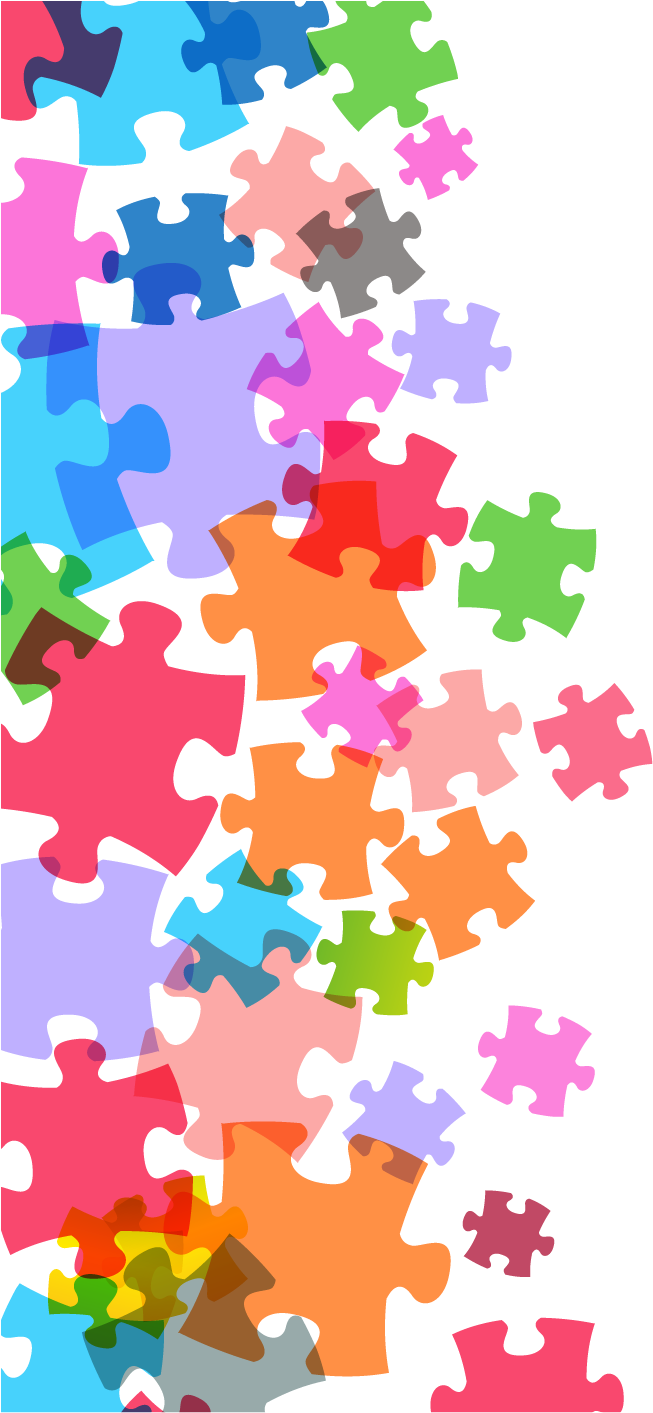 Share This Article - Puzzle Pieces Background Png (1567x1893), Png Download