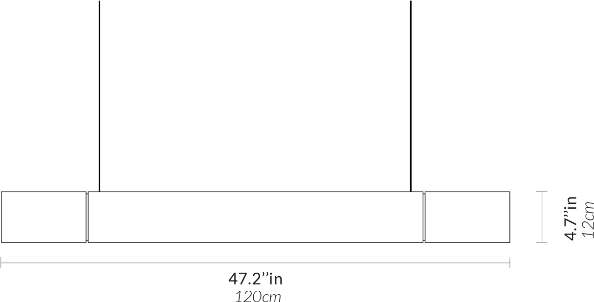 The Simple Cylindrical Shape Is Rythmed By Two Hollow - Parallel (1283x662), Png Download