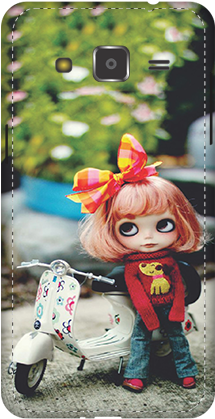 Samsung Galaxy J2 Cute Doll Mobile Cover - Lenovo K8 Note Back Cover Cute (284x426), Png Download