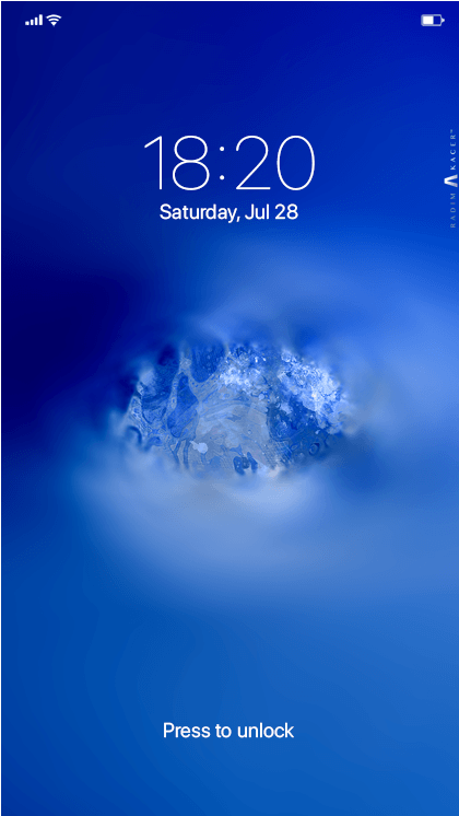 Hurricane Mobile Hd Wallpaper Radim Kacer Store - Mobile Phone (1001x1001), Png Download