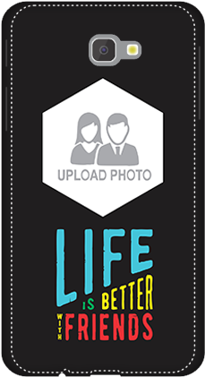 Samsung Galaxy J7 Prime Personalised Life With Friends - Mobile Phone (284x426), Png Download