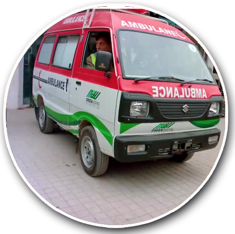 Free Ambulance Service - Compact Van (479x478), Png Download