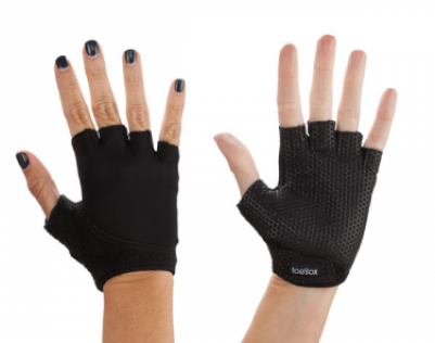 Toesox Gloves Grip Grey (600x315), Png Download