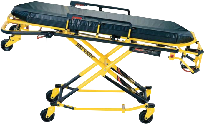 Stryker Mx Pro 6080 Ambulance Cot - Savelives.com Stryker Mx Pro R3 Rugged Stretcher Load (700x700), Png Download