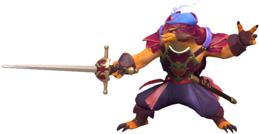 Pangolier Guide Header - Dota 2 Pangolier Model (570x304), Png Download