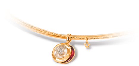 The 18-karat Amulet Small Golden Treasure - Tokyo (470x320), Png Download