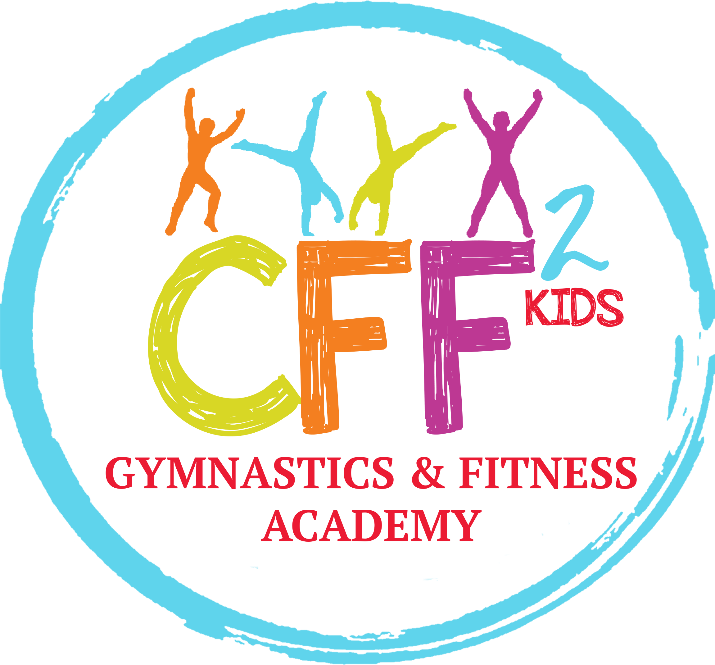 Cff² Kids - Kids Fitness Logo (2442x2442), Png Download