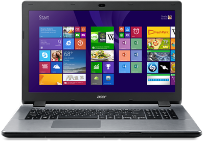 Aspire E5 771 E5 731 Titanium Silver Nt Glare Win81 - Acer Aspire E14 E5 475 (420x380), Png Download