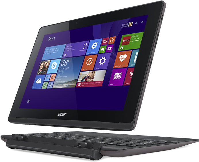 Acer Aspire Switch 10e Sw3-013 - Acer Aspire Switch 10e Purple Black (700x700), Png Download