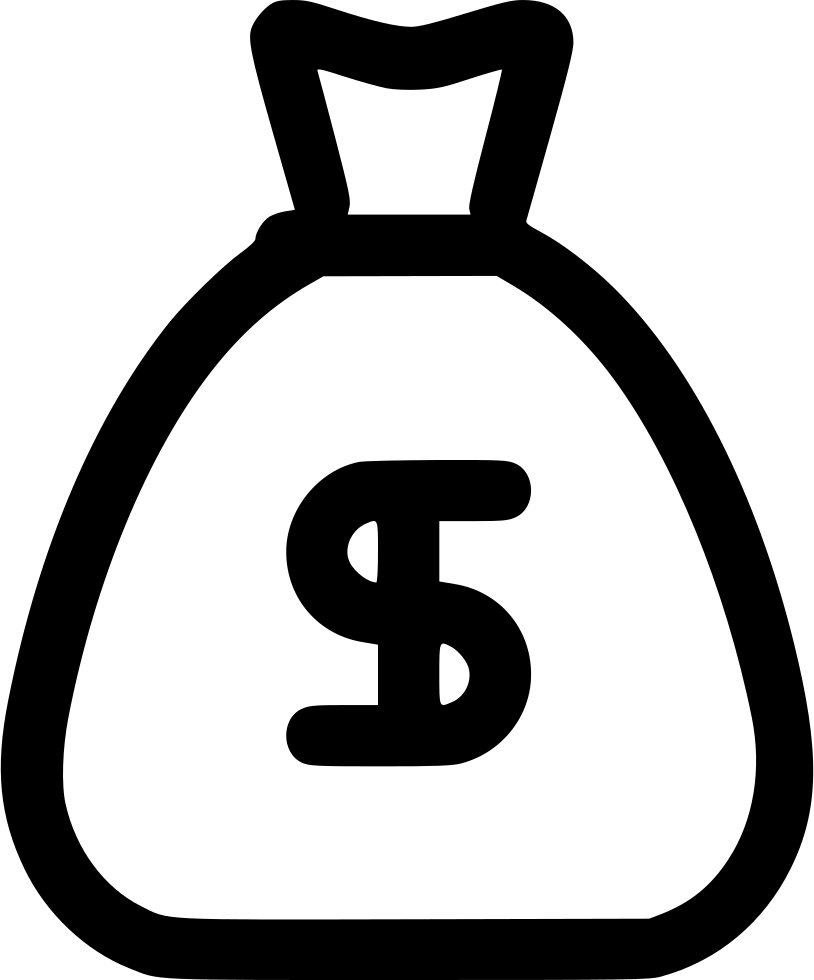 Dollar Money Bag - Bag (814x980), Png Download