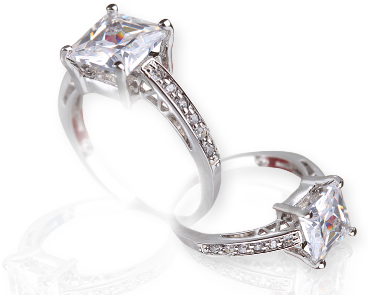 Custom Jewellery - Ring (733x587), Png Download