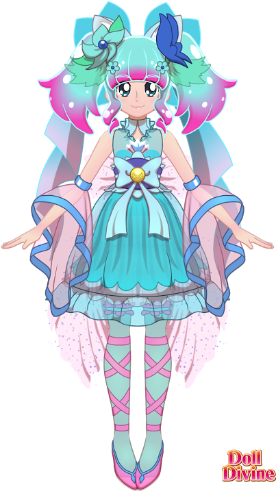 Cure Oc Cure Name - Love Momozono (530x795), Png Download