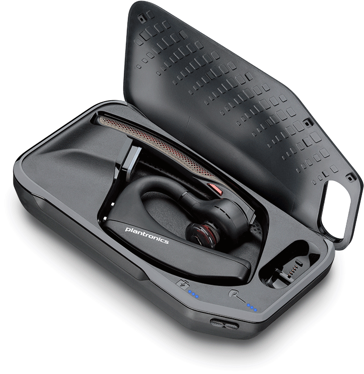 Plantronics Voyager 5200 Uc Bluetooth Headset (750x752), Png Download