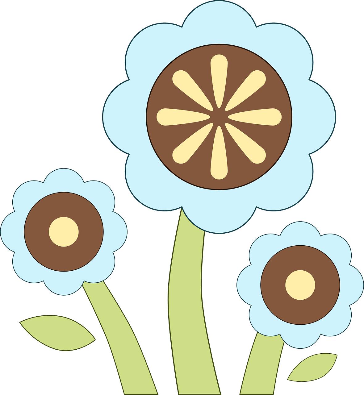 This Backgrounds Is Blue Flowers About Blue,blue Flowers,flowers,flower - Vector Graphics (737x800), Png Download
