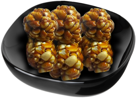 Kovilpatti Kadalai Urundai / Peanut - Chennai (550x470), Png Download