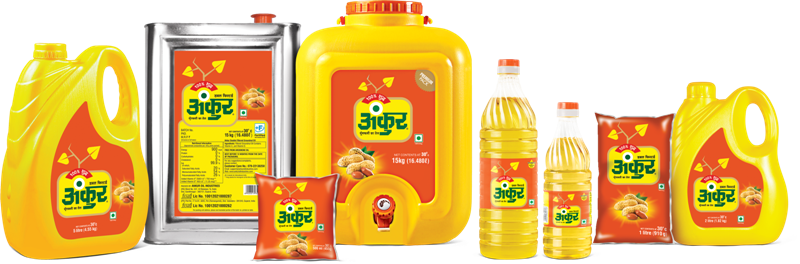 Ankur Filtered Groundnut Oil - Peanut Oil (800x264), Png Download