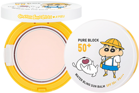 Home - Pure Block Water Bling Sun Balm Shin (764x764), Png Download